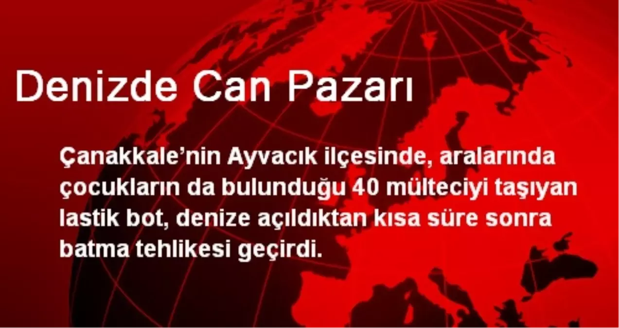 Denizde Can Pazarı