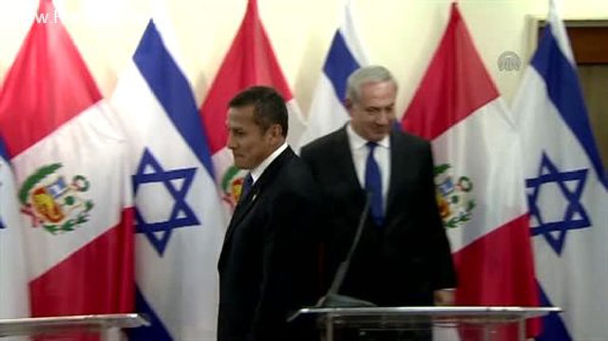 Peru Devlet Başkanı, İsrail Başbakanı Netanyahu İle Görüştü