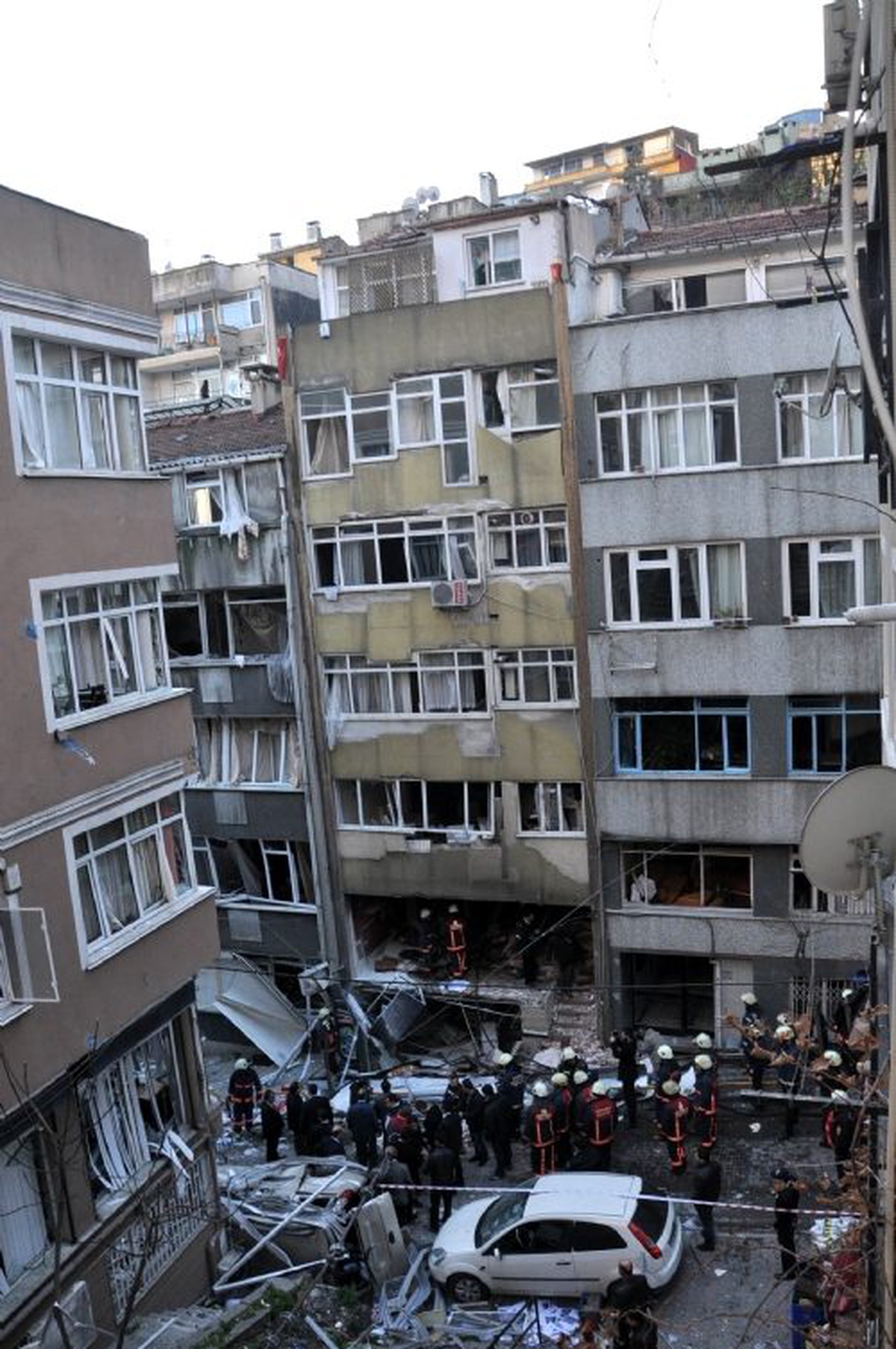 Patlamanın Hemen Sonrası Amatör Kamerada