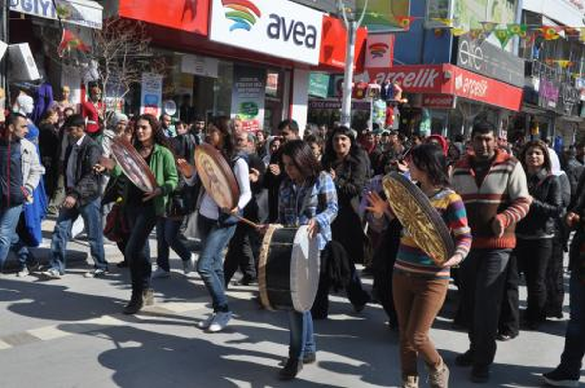Silopi\'de termik santral karşıtı eylem