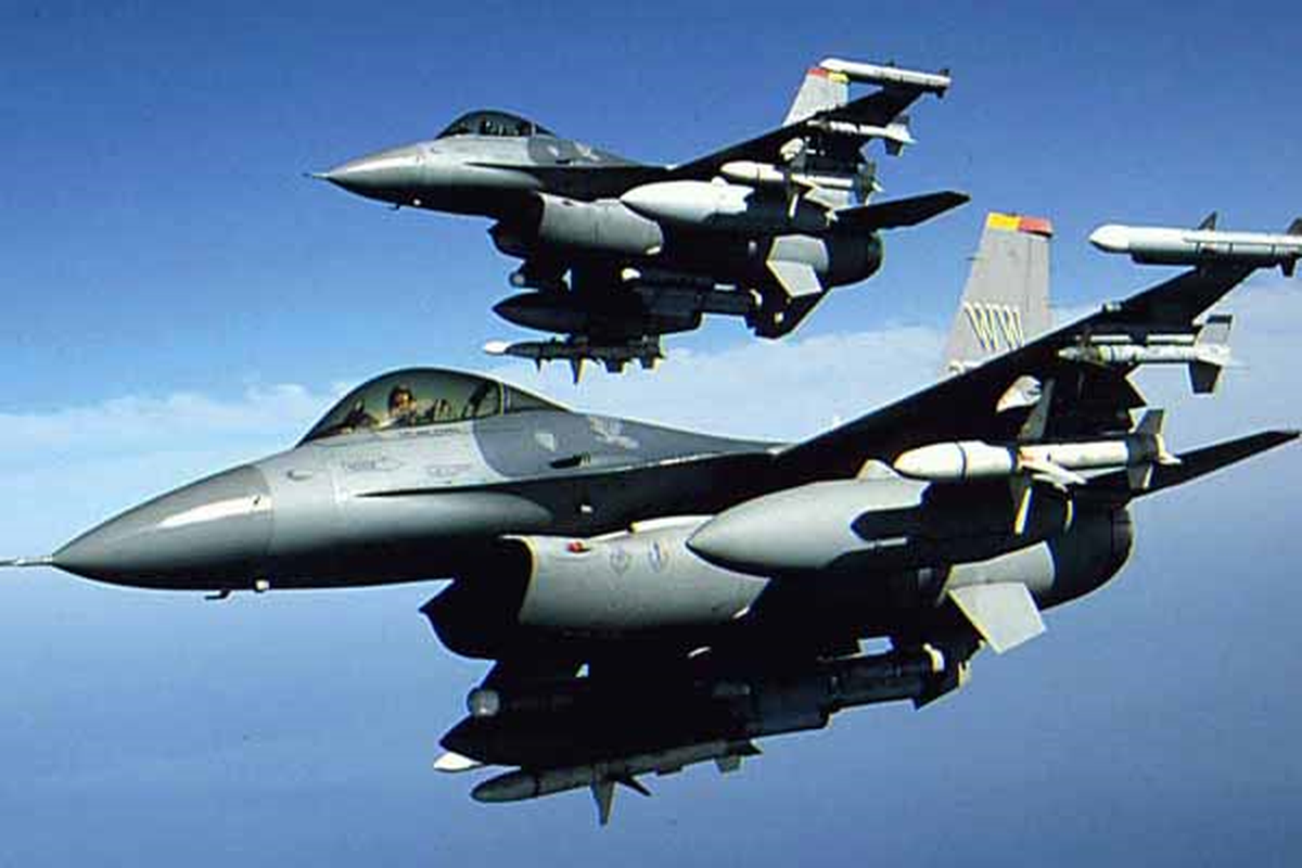 Suriye Füze Sistemi F-16 Uçağını Taciz Etti
