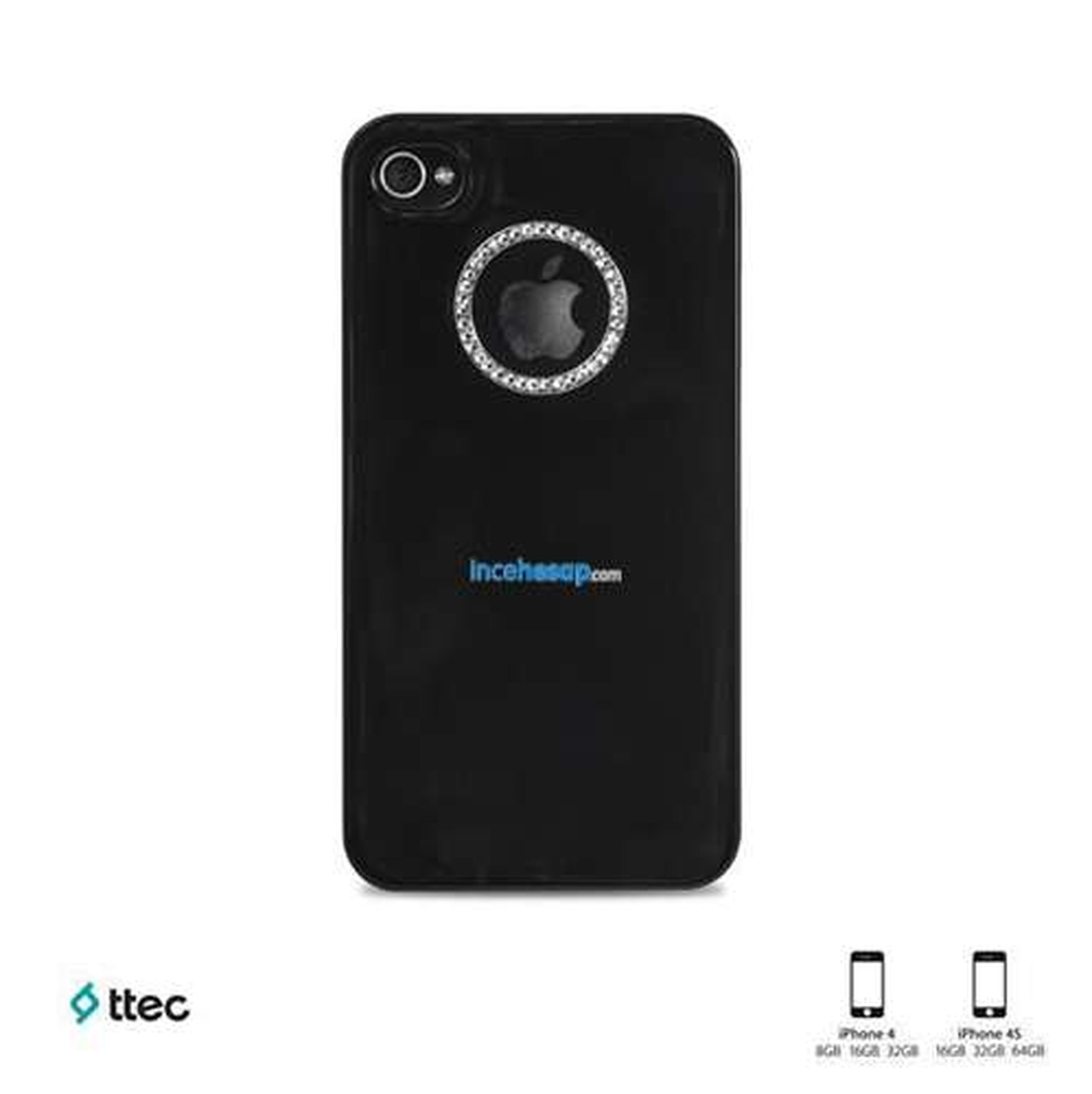 Ttec İphone 4/4s Siyah Koruyucu Panel