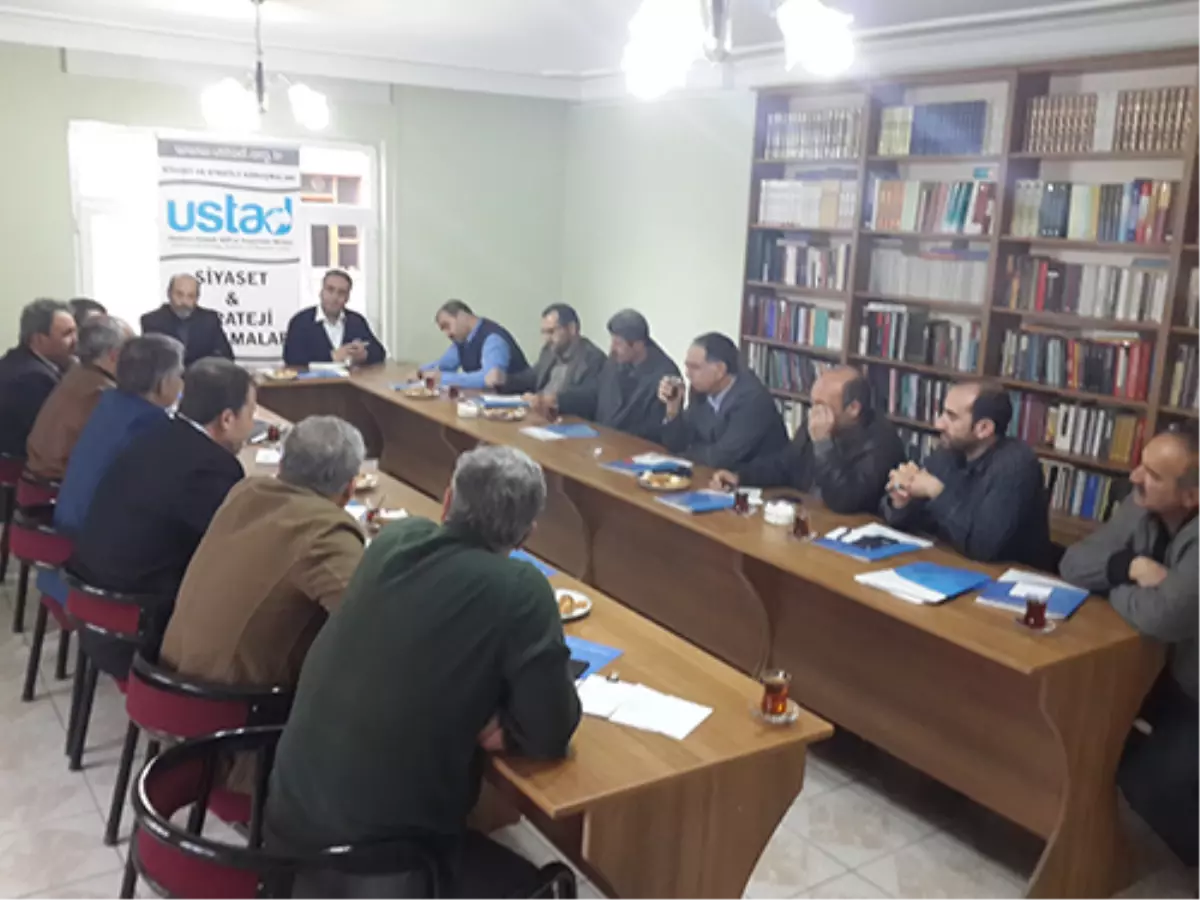 USTAD Siyaset ve Strateji Konuşmaları Başladı
