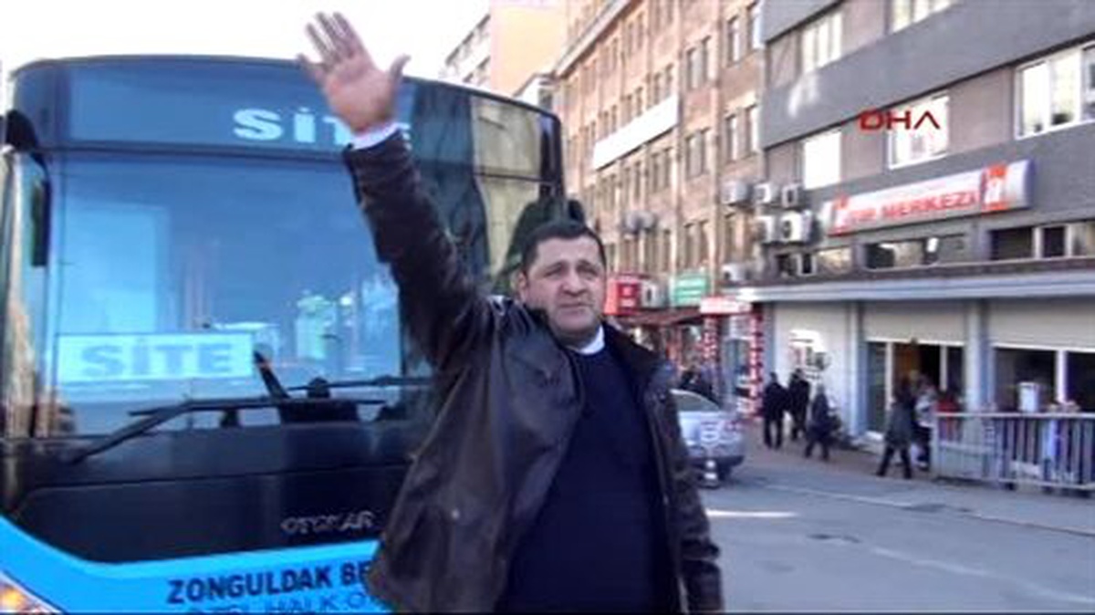 Zonguldak\'ta Korsan Yolcu Taşıma Protestosu