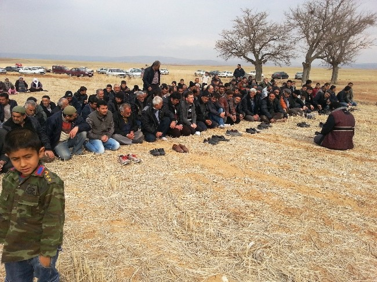 Belde Halkı Yağmur Duasına Çıktı