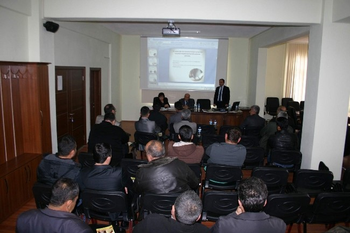 Gemerek\'te Çiftçilere Eğitim Programı Düzenlendi
