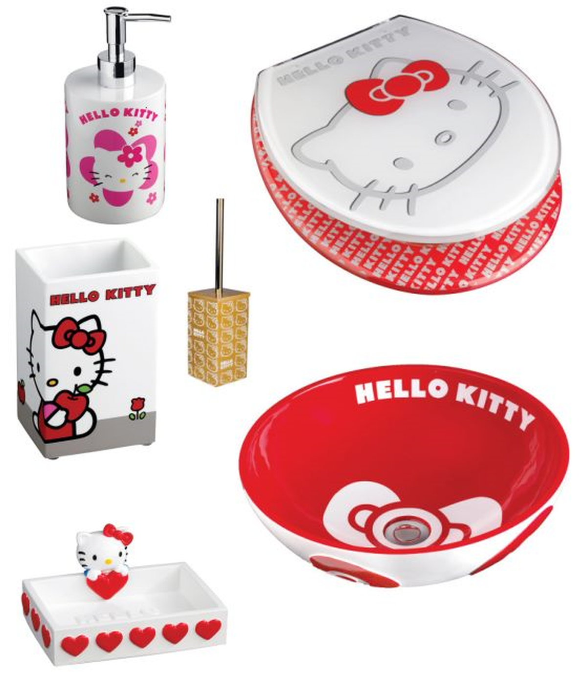 Hello Kitty ile Eğlenceli Banyolar