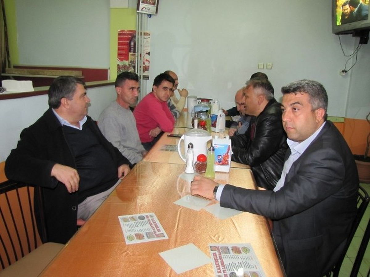 Hisarcık AK Parti Belediye Başkan Adayı Çalışkan, Eğitimcilerle Bir Araya Geldi