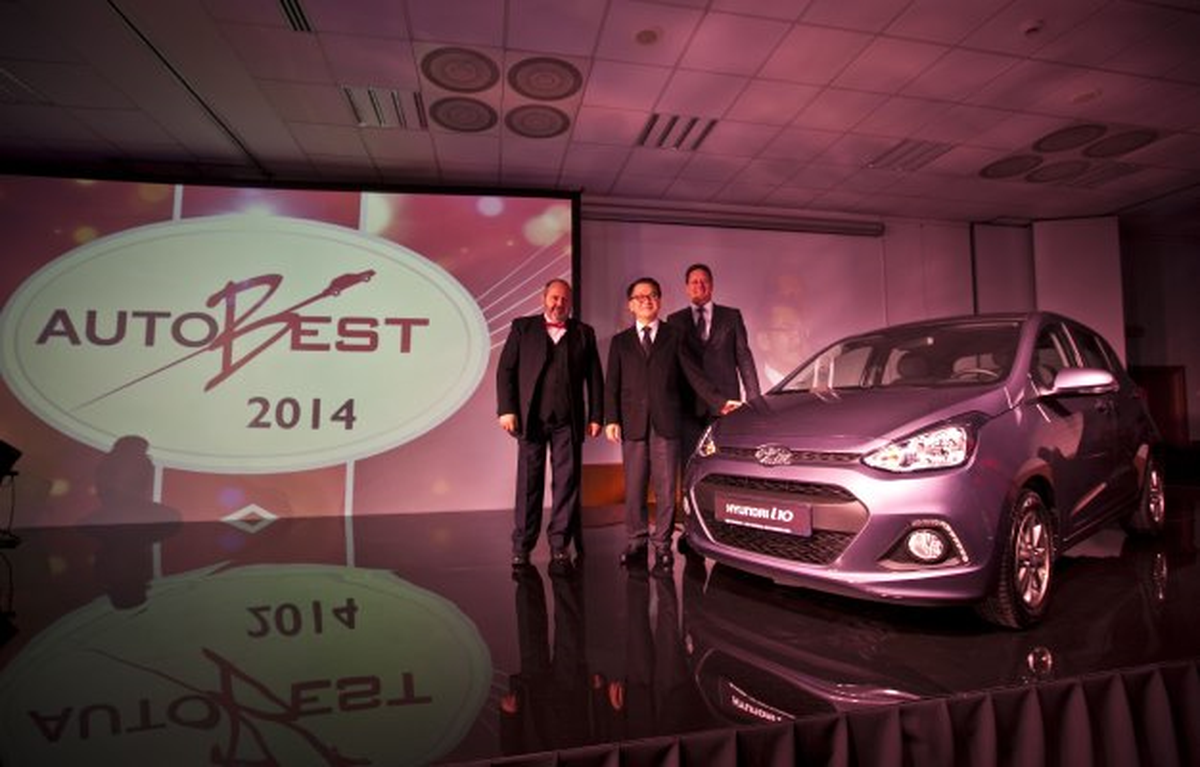 Hyundaı İ10, Autobest 2014 Ödülünü Teslim Aldı