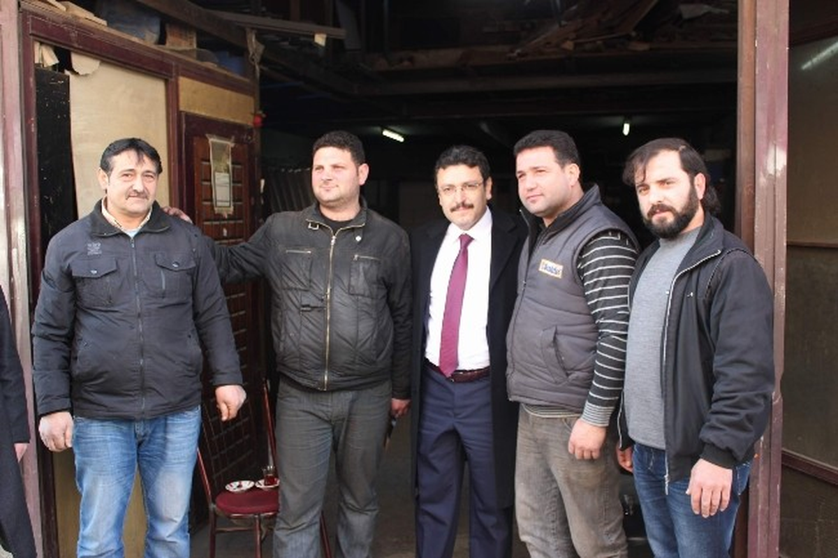 Ortahisar Belediye Başkan Adayı Genç\'ten Sanayi Esnafına Ziyaret