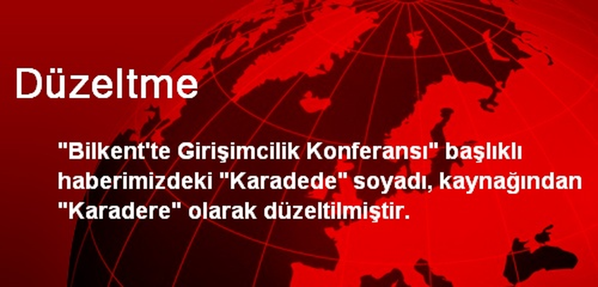 Düzeltme
