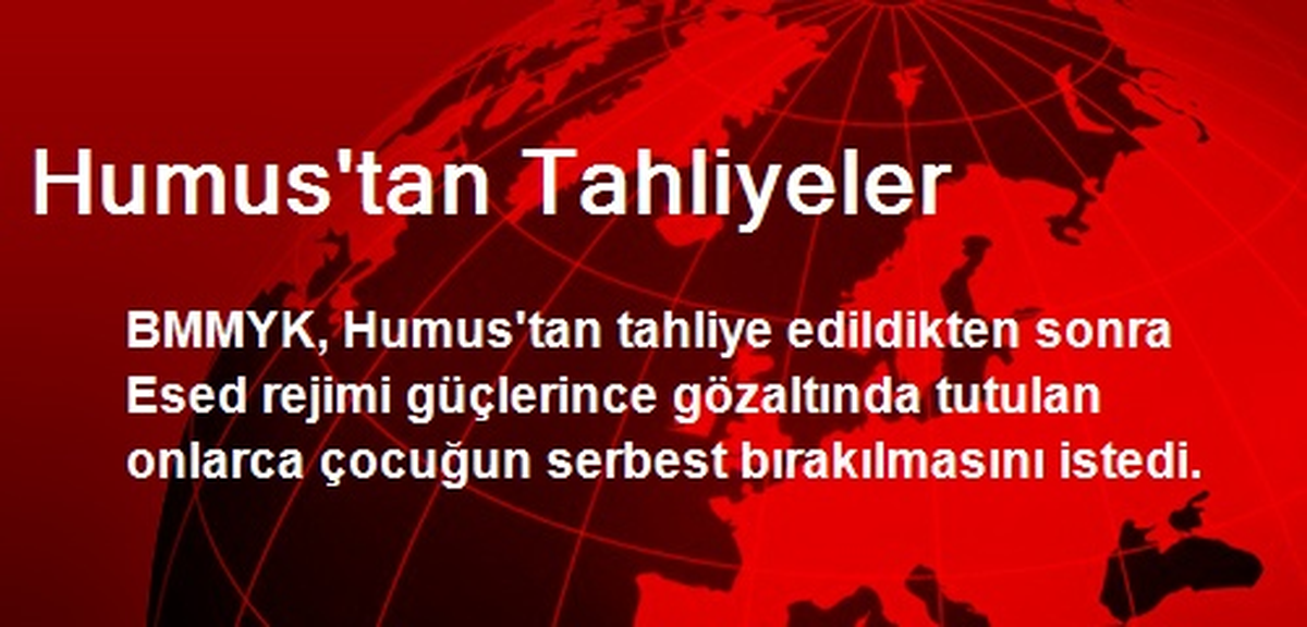 Humus\'tan Tahliyeler