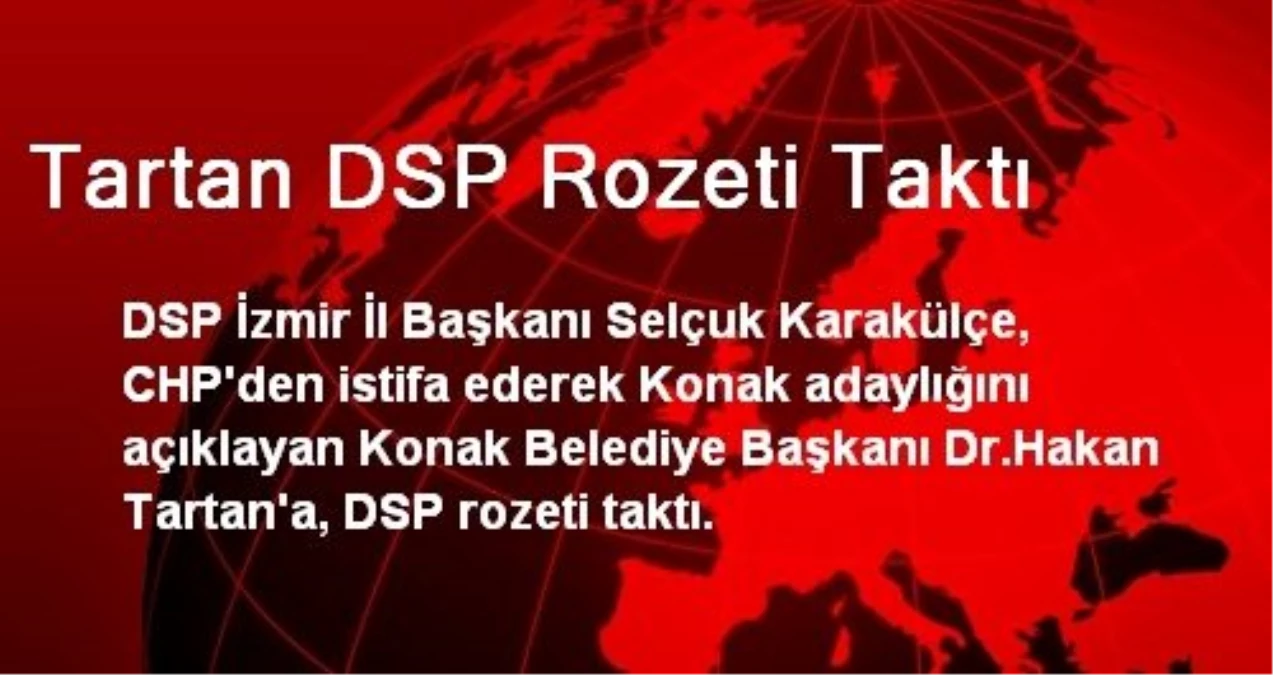 Tartan DSP Rozeti Taktı