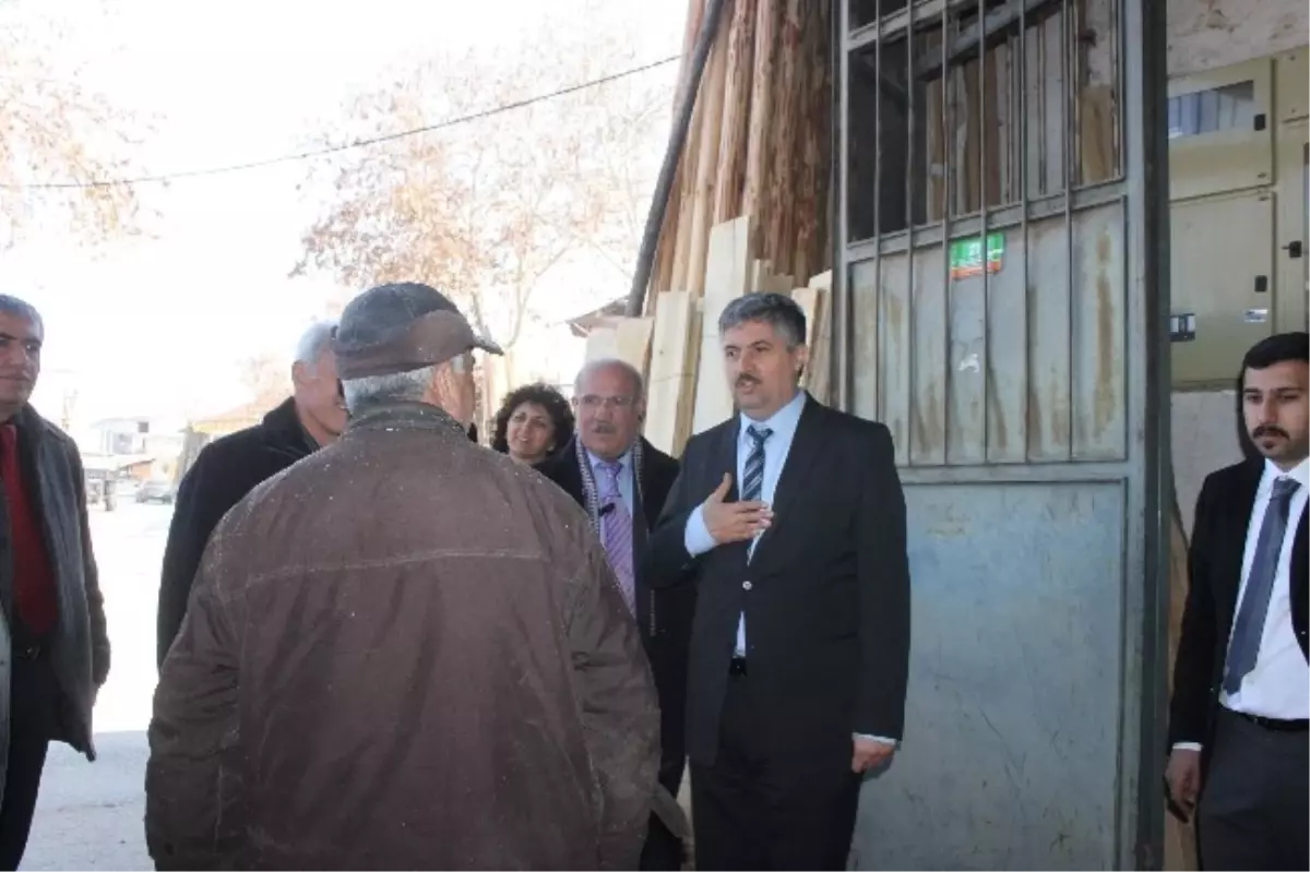 Porgalı; Yeni Sanayi Sitesi'ni Ziyaret Etti