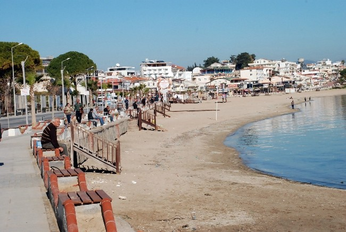 Şubat Ayında Didim\'de Deniz Keyfi
