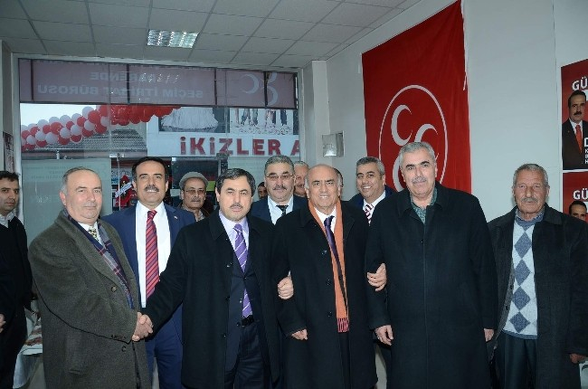 Süleyman Eser, MHP\'yi Ziyaret Etti