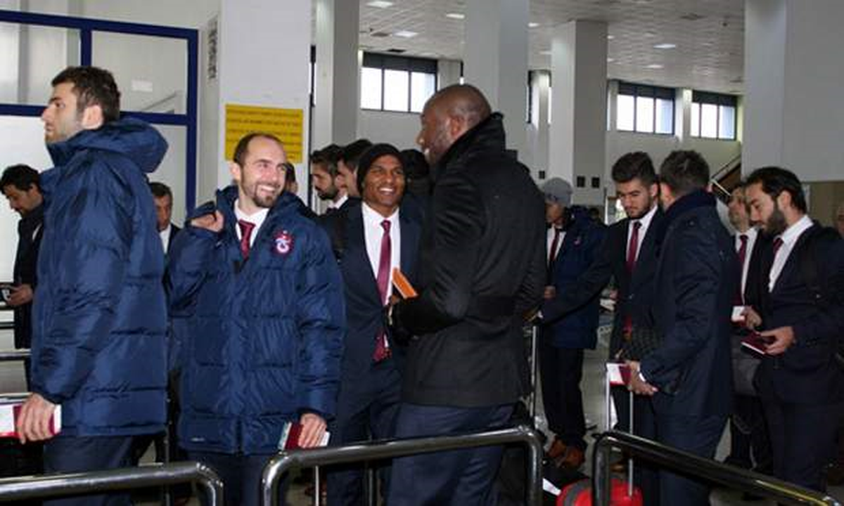 Trabzonspor İtalya\'ya Gitti