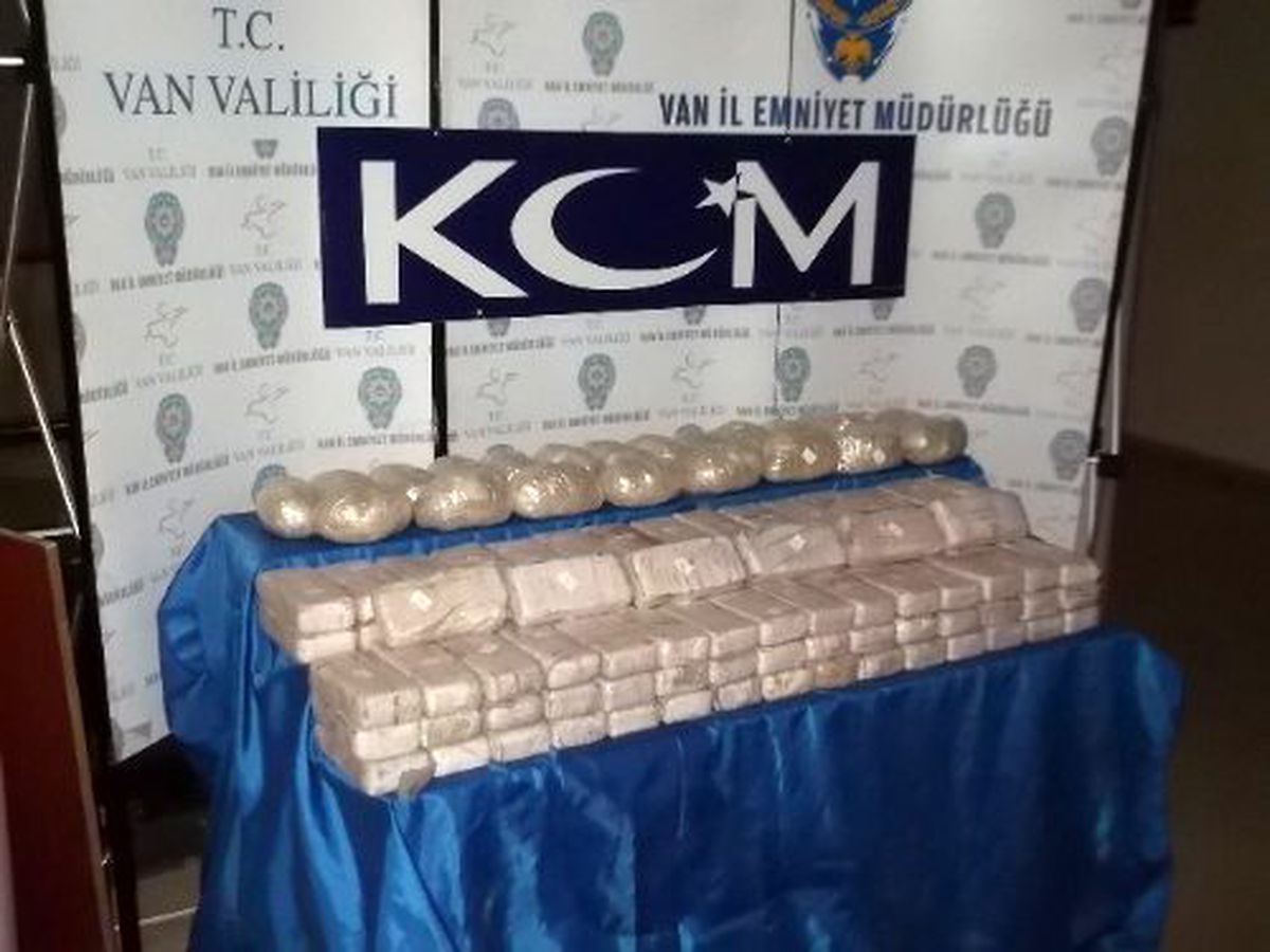 Van\'da 168 Kilo Uyuşturucu Ele Geçirildi