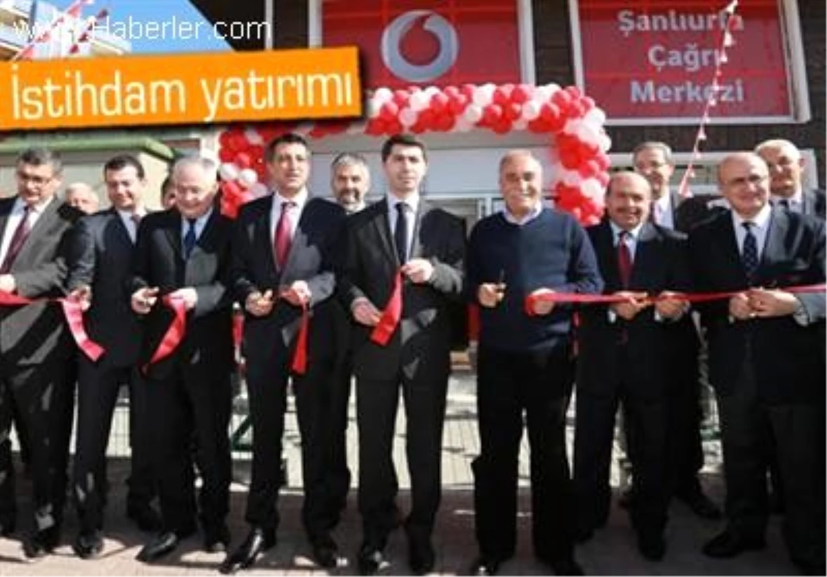 Vodafone\'dan Şanlıurfa\'ya 350 Kişilik Çağrı Merkezi