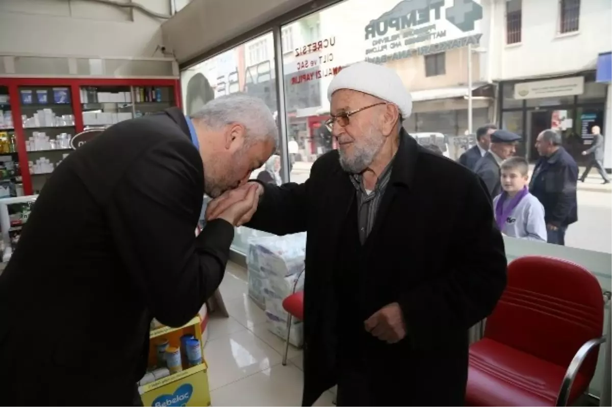 Yılmaz\'dan Seçim Ziyaretleri