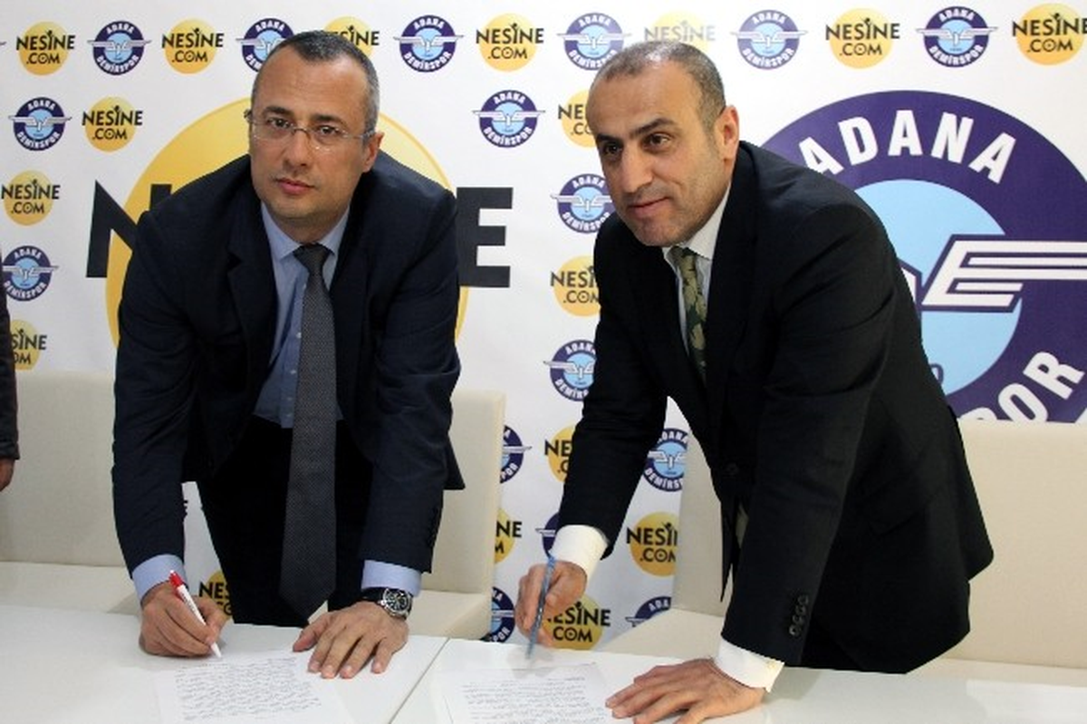 Adana Demirspor ile Nesine.com\'dan Sponsorluk Sözleşmesi