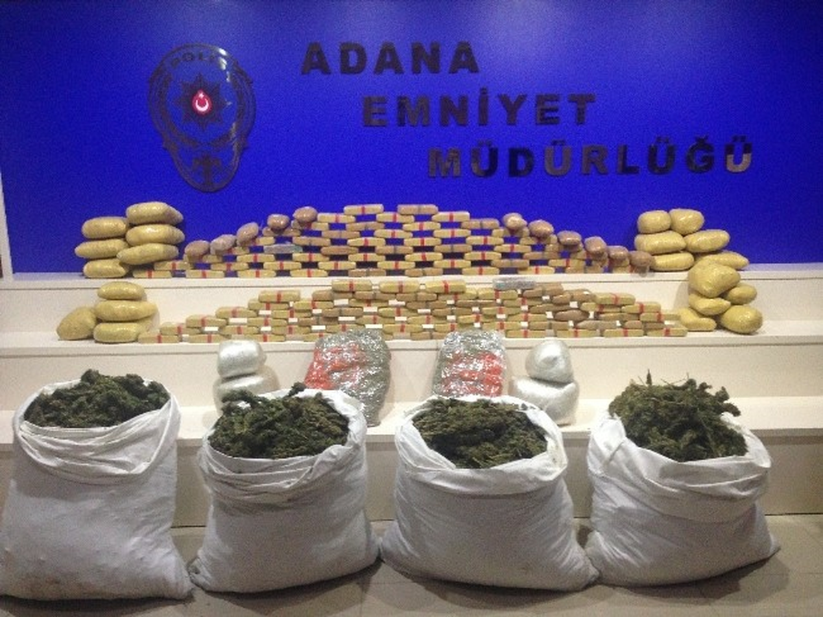 Adana Polisinden Uyuşturucuya Geçit Yok
