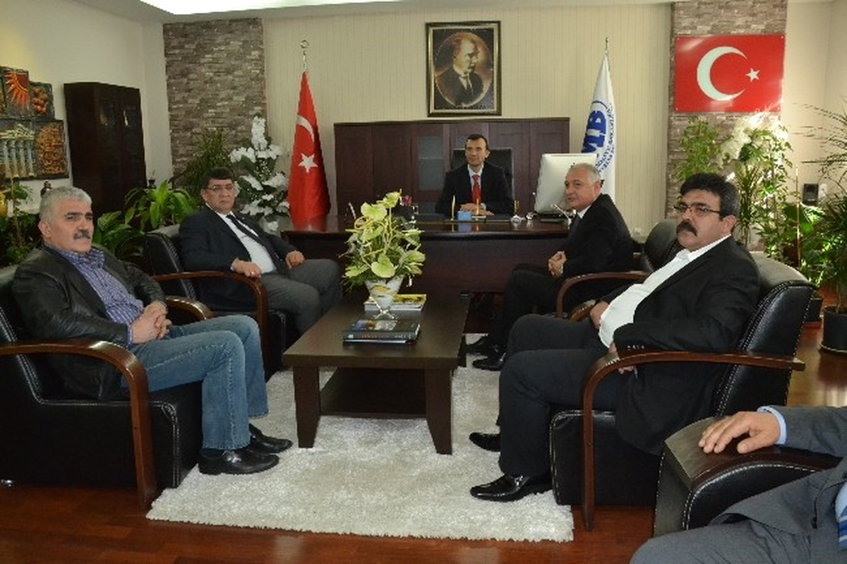Aesob\'dan Antalya\'nın Yeni Defterdarı Veli Tunçez\'e Ziyaret