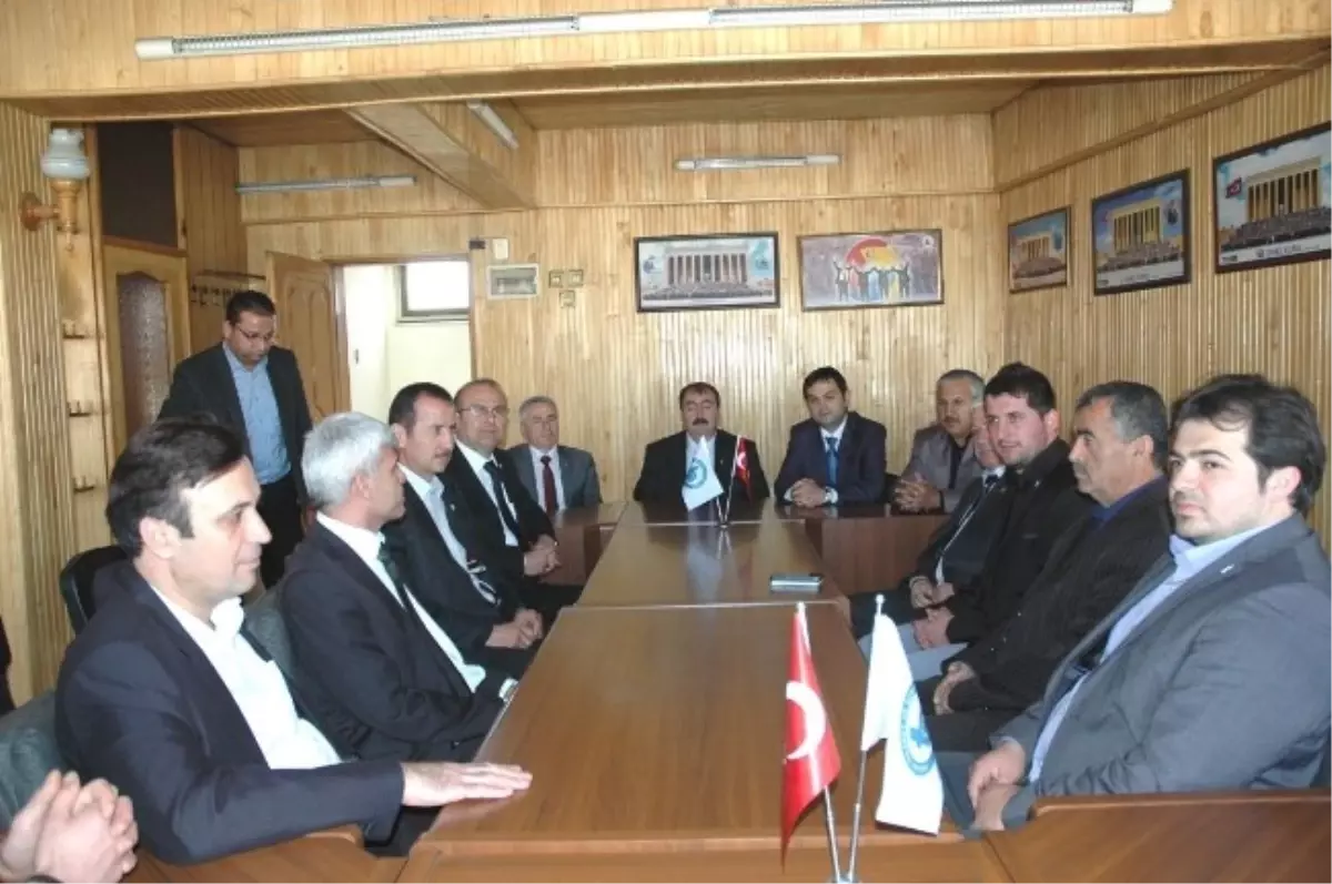 AK Parti Heyeti Ticaret ve Sanayi Odasını Ziyaret Etti