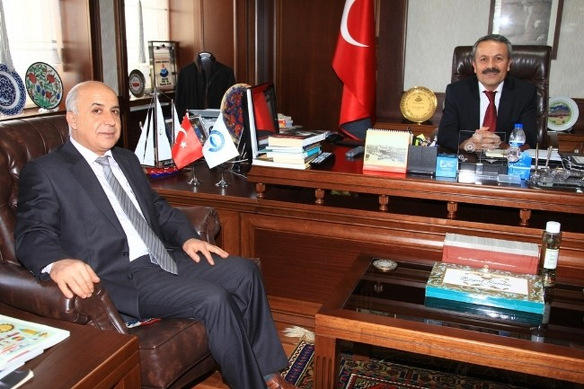 Aksaray Emniyet Müdüründen Rektöre Ziyaret