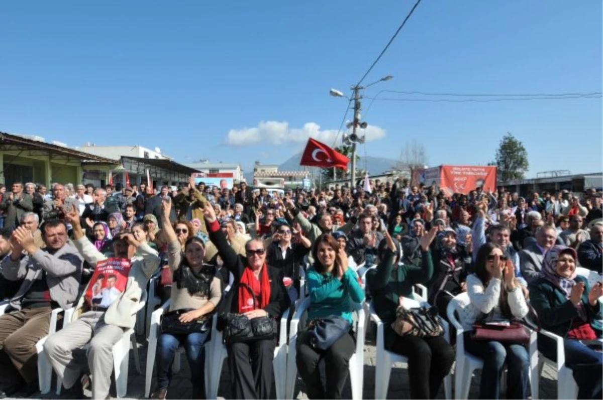 Anamur\'dan Başkan Kocamaz\'a ve Türe\'ye Tam Destek