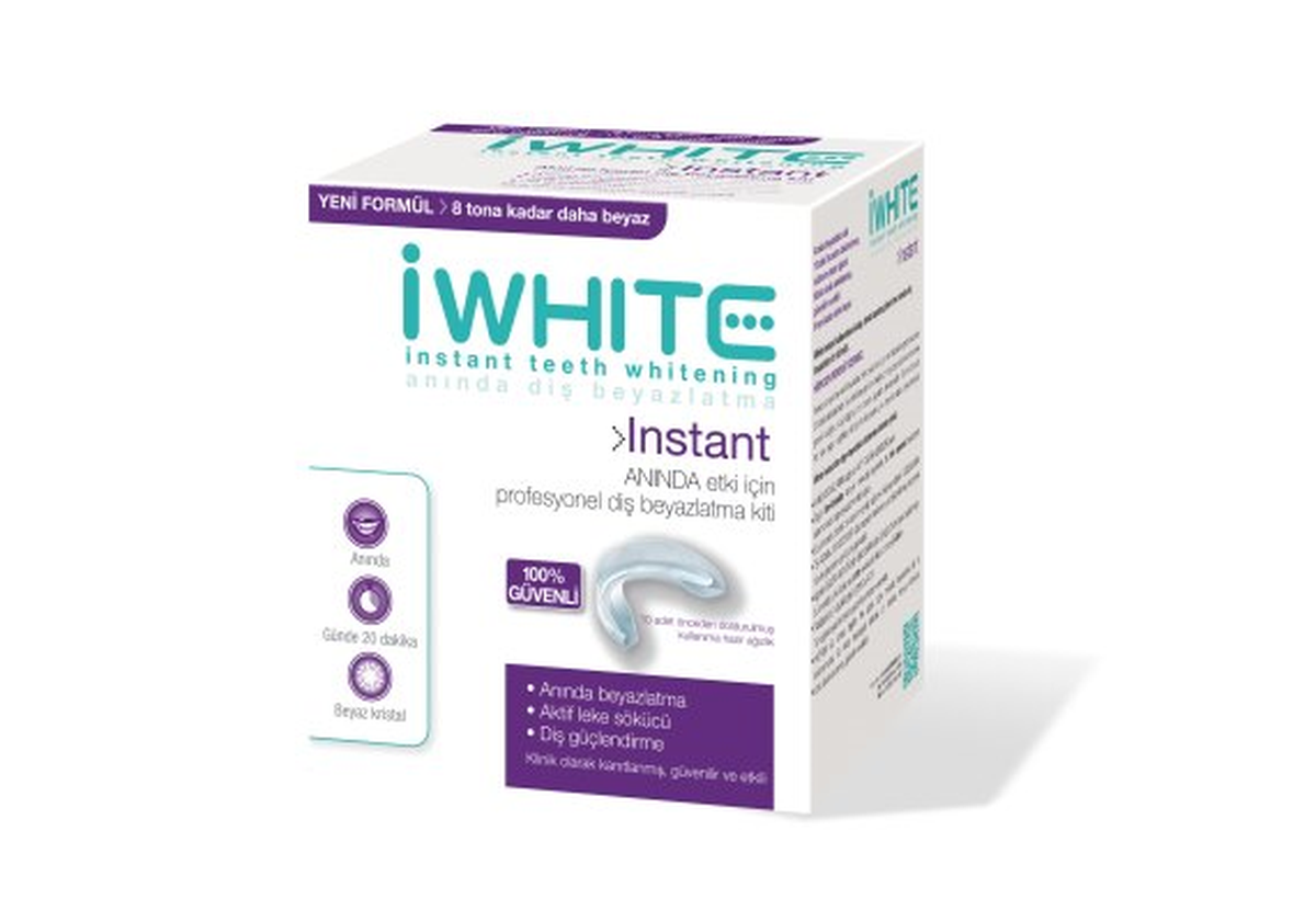 Anında 8 Tona Kadar Beyazlama Sağlayan İwhite Instant Eczanelerde