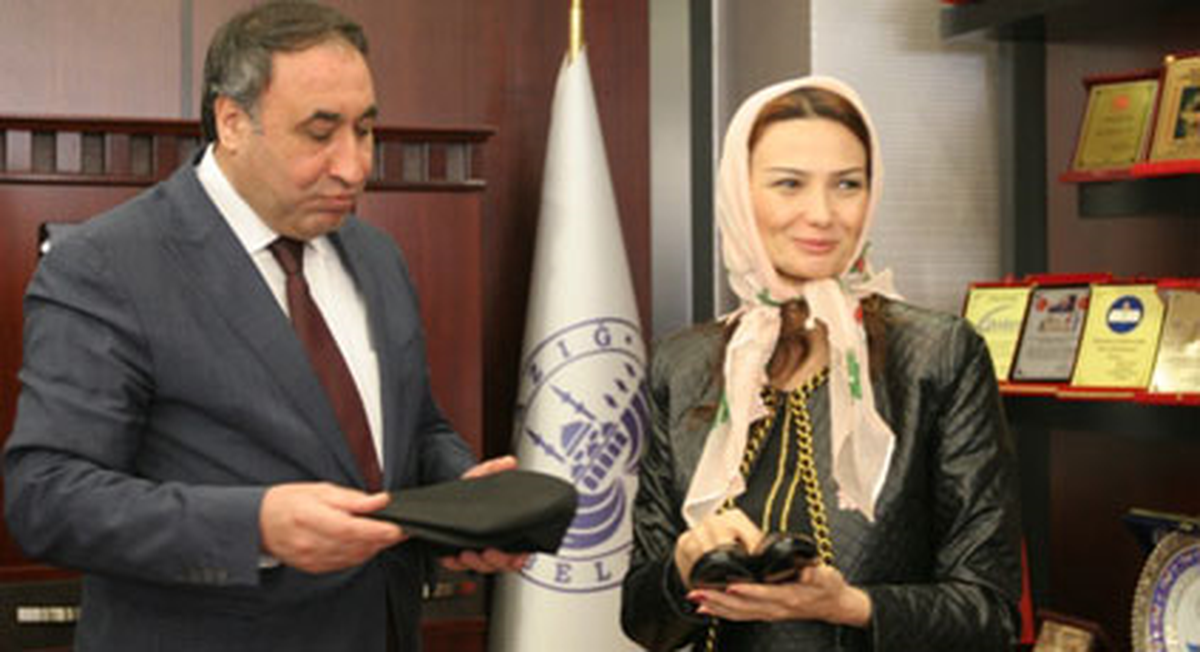 Azeri Milletvekili Paşayeva\'dan Elazığ Belediyesine Ziyaret