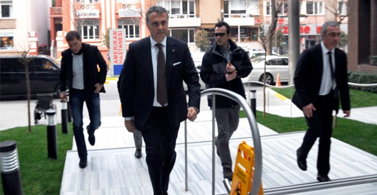 Beşiktaş Başkanı Orman, Süleyman Seba\'yı Ziyaret Etti