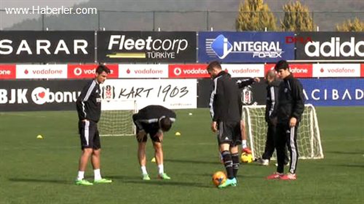 Beşiktaş, Galatasaray Maçının Hazırlıklarını Sürdürdü