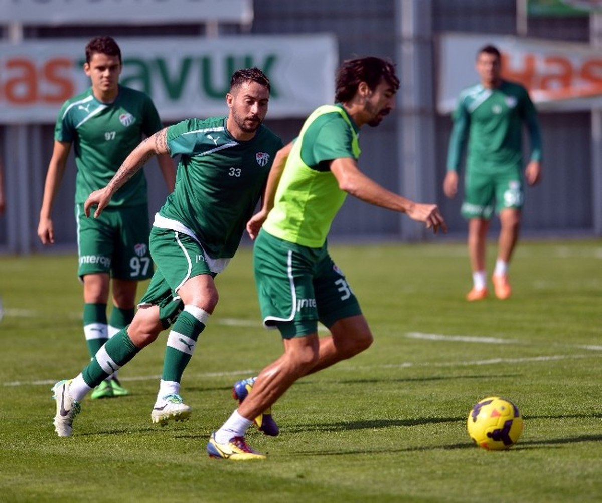 Bursaspor Taktik Çalıştı
