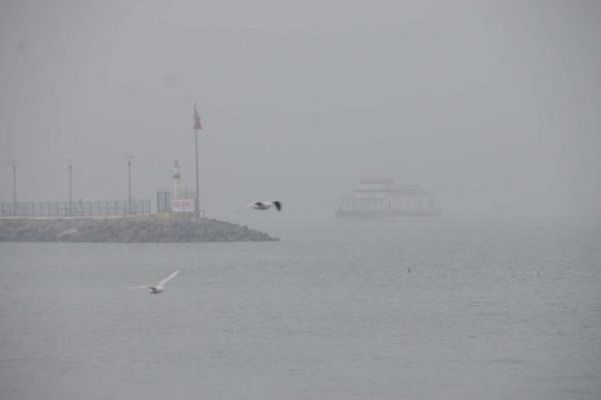 Çanakkale Boğazında Ulaşıma Sis Engeli