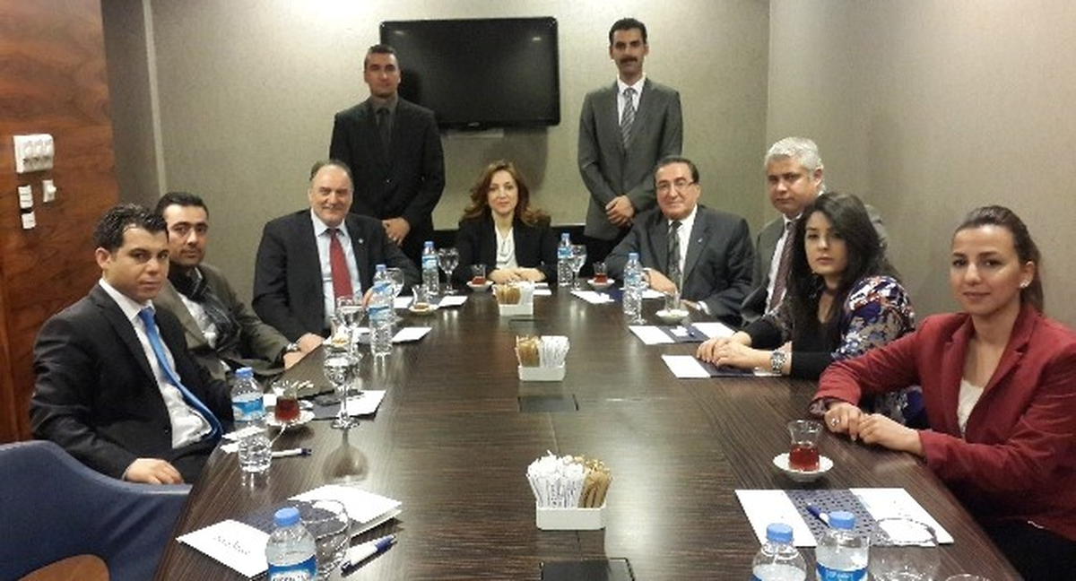 DSP\'den İş Kadınları ve İş Adamları Konfederasyonuna Ziyaret