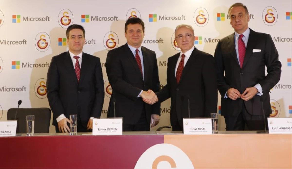 Dünya Devi Galatasaray ve Microsoft İşbirliğine Vardı