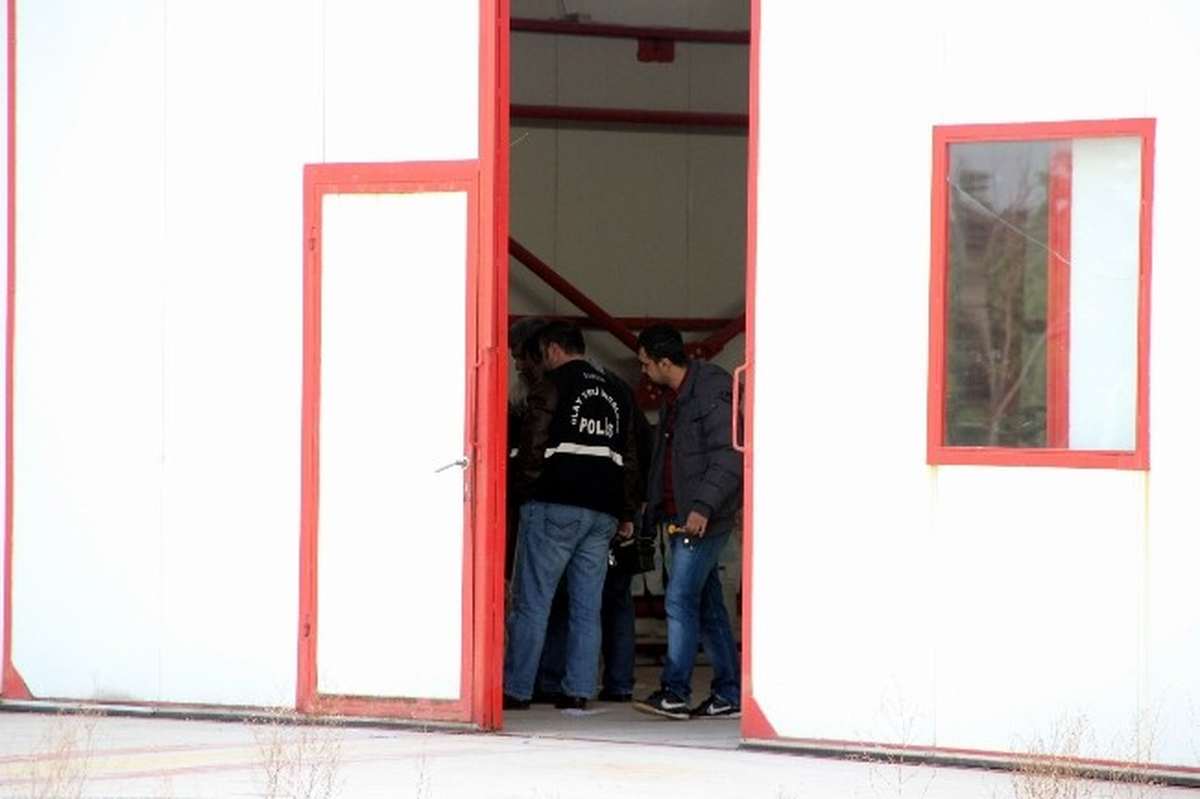 Eski Heliportta Hırsızlık