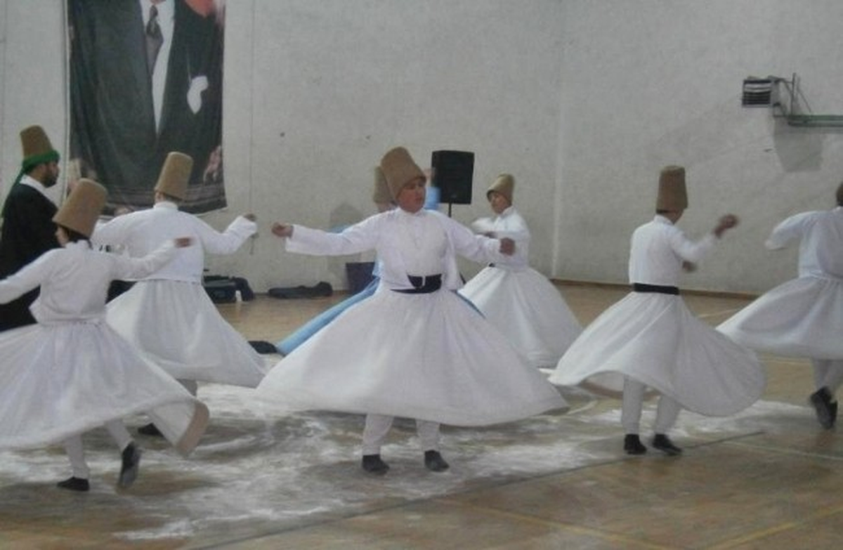Gökçebey\'de Semazen Gösterisine Yoğun İlgi