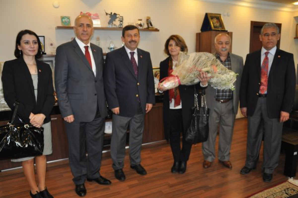 Hamşioğlu, Karabacak\'ı Ziyaret Etti
