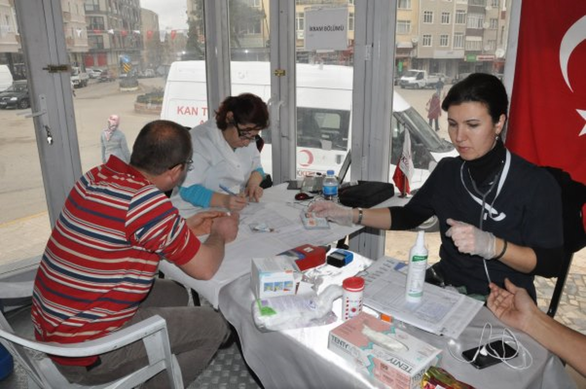 Kan Bağışı Kampanyasının İlk Gününde 123 Kişi Bağışta Bulundu