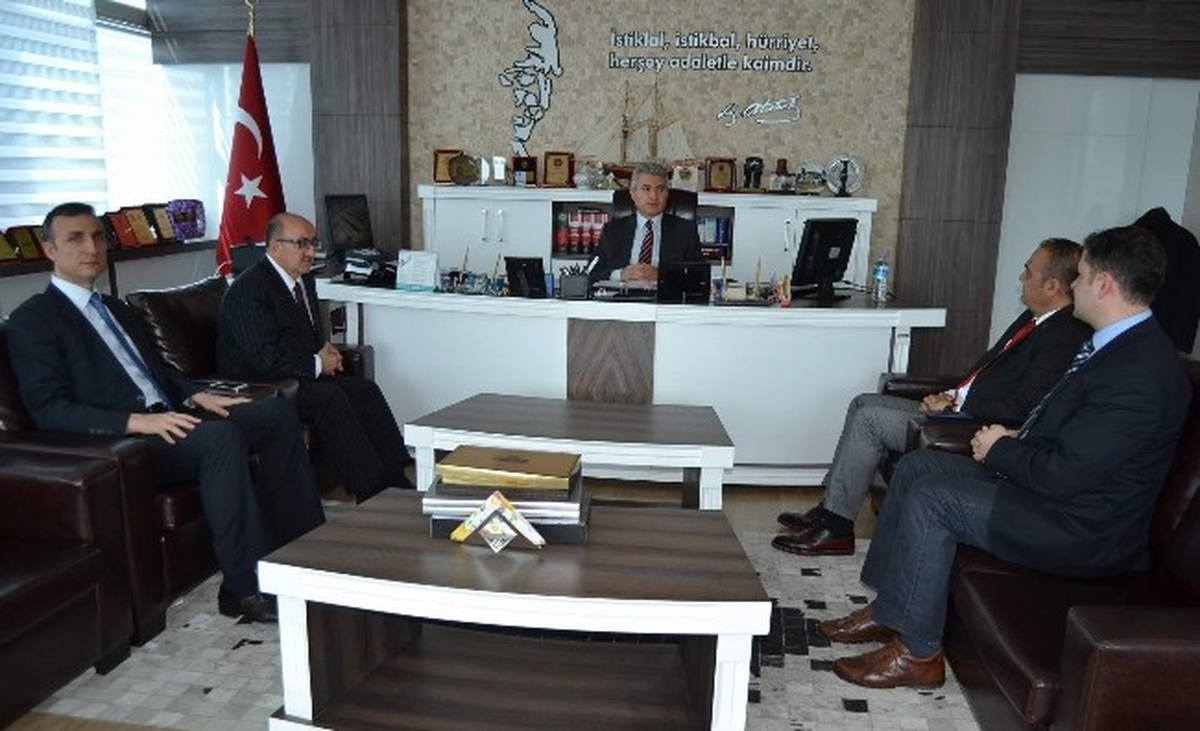 Kayseri Gazeteciler Cemiyetinden Başsavcı Orhan Usta\'ya Ziyaret