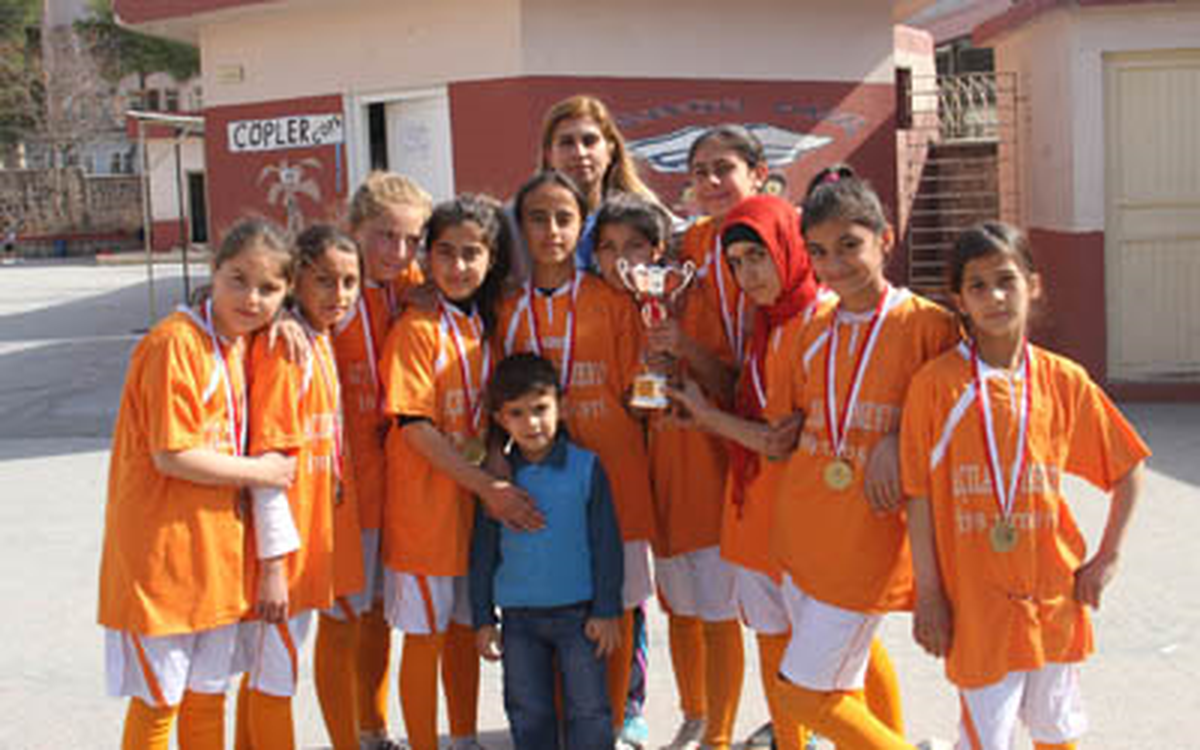 Küçük Kızlar Voleybol Müsabakaları Tamamlandı