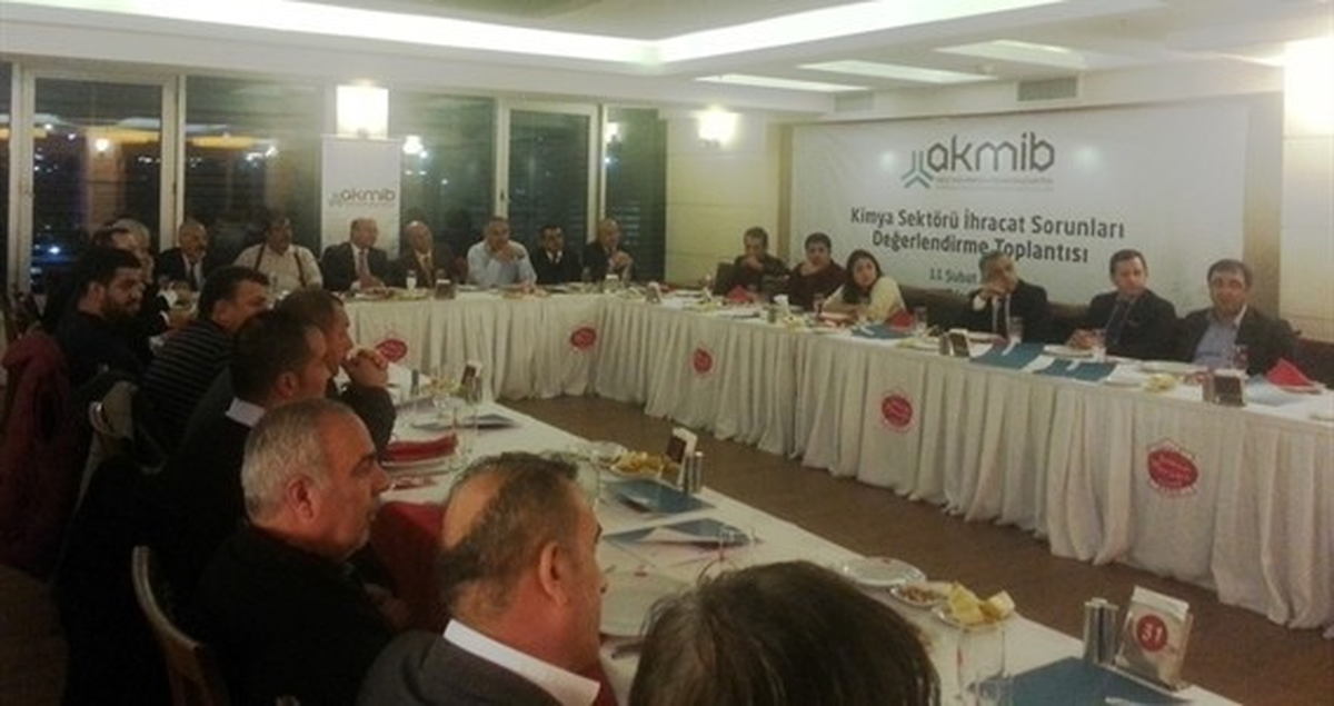 Mersinli Kimya İhracatçıları Sorunlarını Masaya Yatırdı