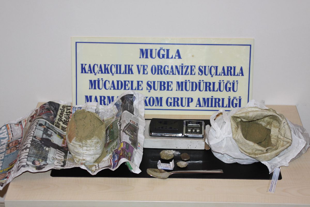 Muğla\'da Uyuşturucu Operasyonu