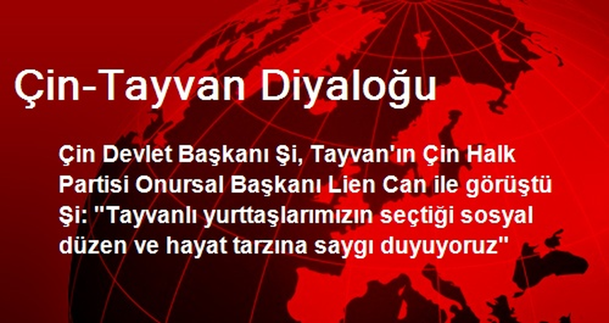Çin-Tayvan Diyaloğu