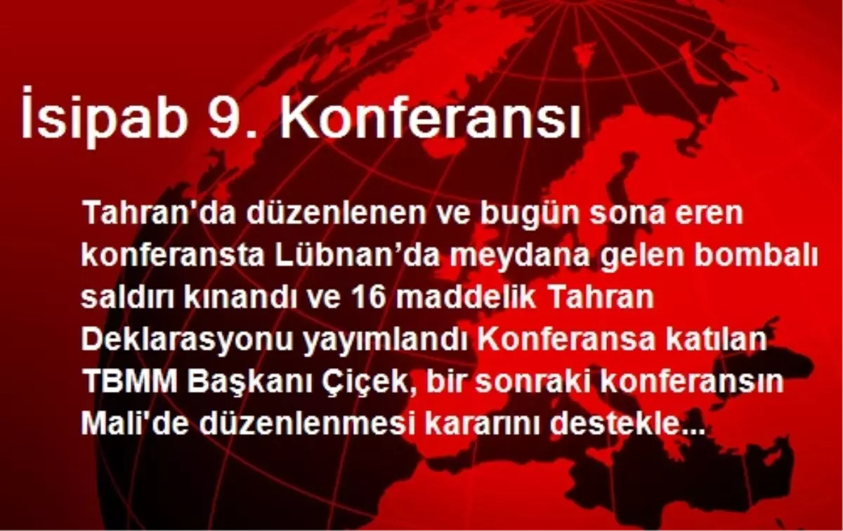 İsipab 9. Konferansı