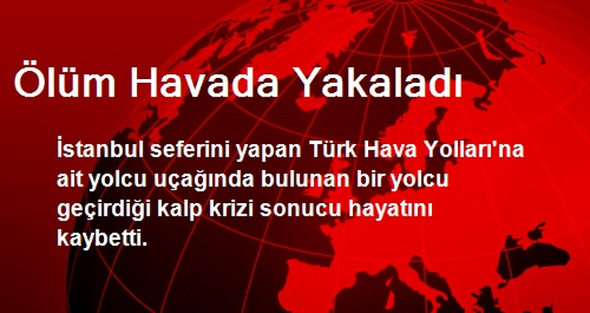 Ölüm Havada Yakaladı
