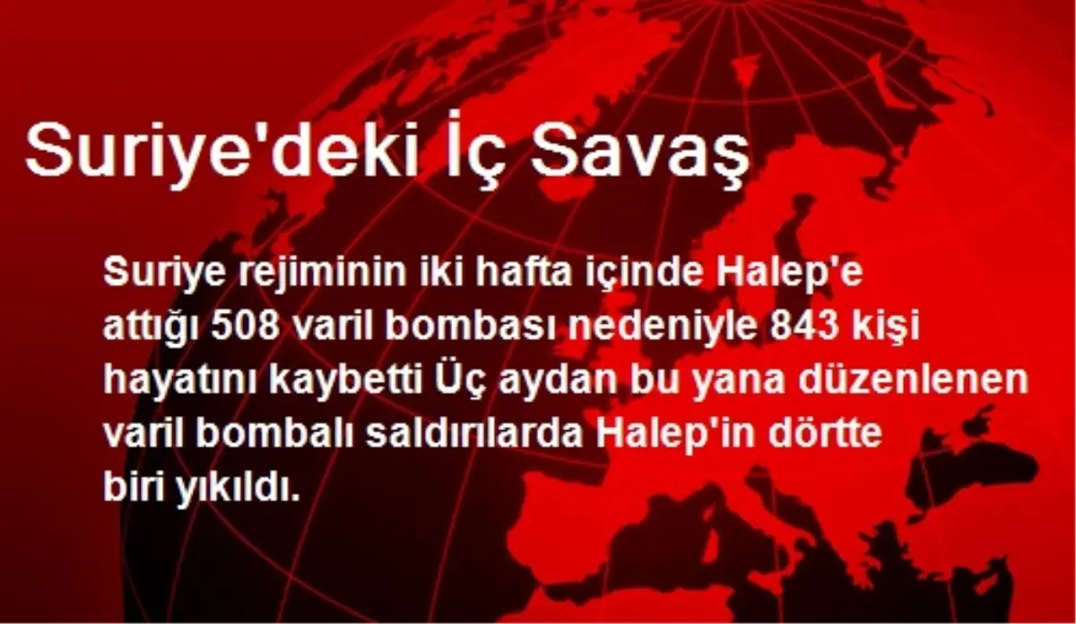 Suriye'deki İç Savaş